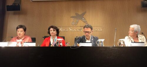 La Sra. Soledad Murillo i el Sr. Miguel Lorente