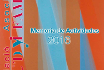 Memoria de actividades de la Asociación Salud y Familia 2016