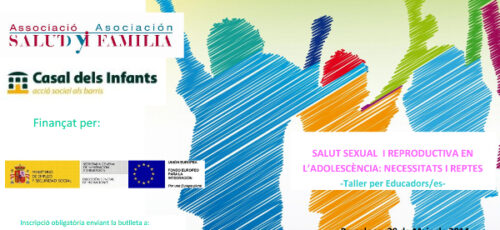 Taller “Salud sexual y reproductiva en la adolescencia: necesidades y retos”