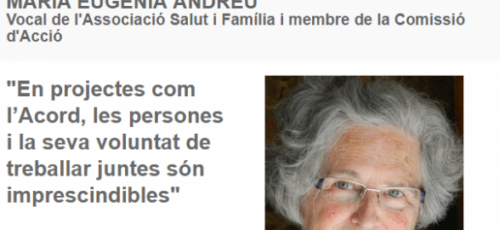 La Sra. Maria Eugènia Andreu