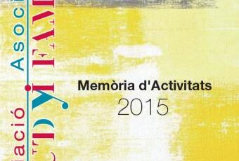 Memòria 2015 de l'Associació Salut i Família