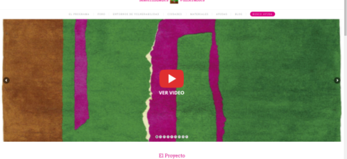Web 'Maternidades Vulnerables'