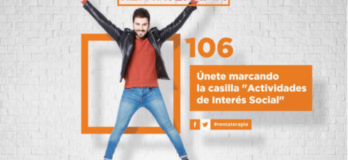 La Asociación Salud y Familia con la 'X' solidaria #Renta2017